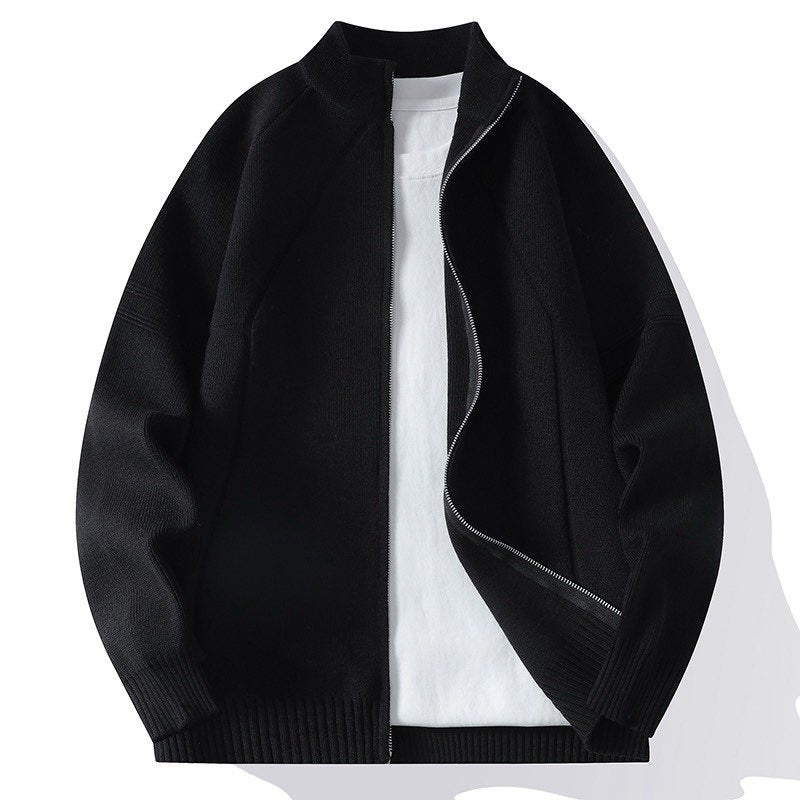 Street-Wave Women's Casual Jacket With High Collar And Full Zip For Everyday Comfort