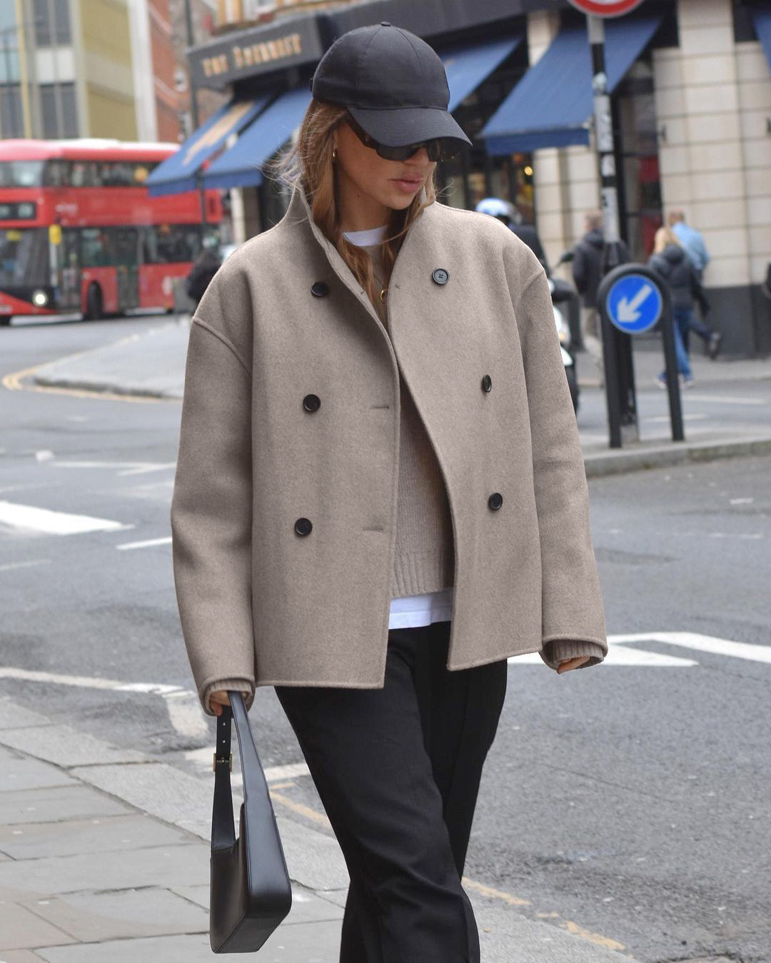 Oversized Blazer Jacket For Women By Street Wave Elegant Comfortable Design With Modern Accents