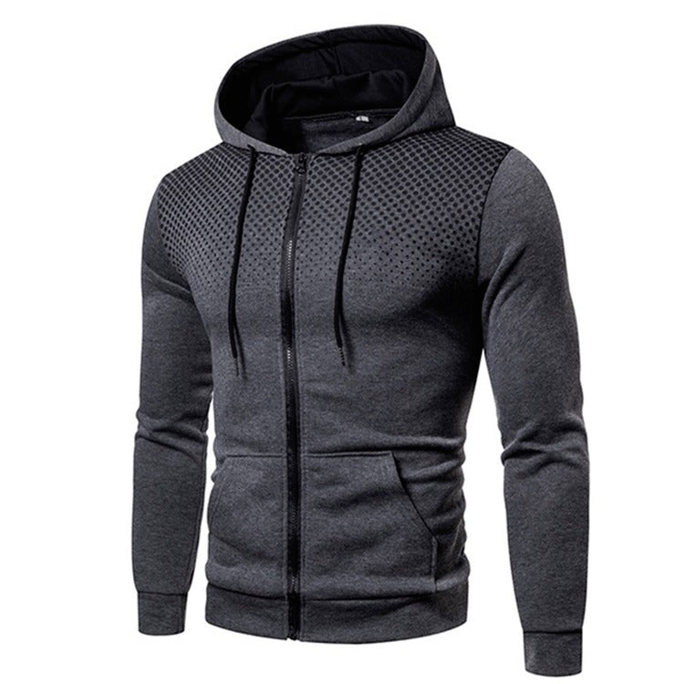 Street-Wave Men's Athletic Hoodie With Breathable Panels For Active Performance Comfort