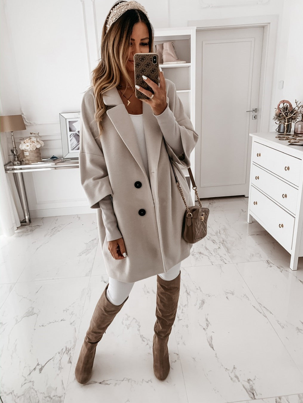 Streetwave Womens Oversized Coat Warmth And Style For Winter Wardrobe Comfort Everyday