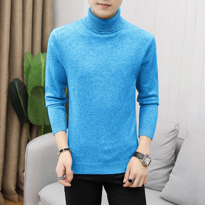 Street Wave Mens Merino Wool Turtleneck Sweater Elegant Soft Warm Everyday Comfort