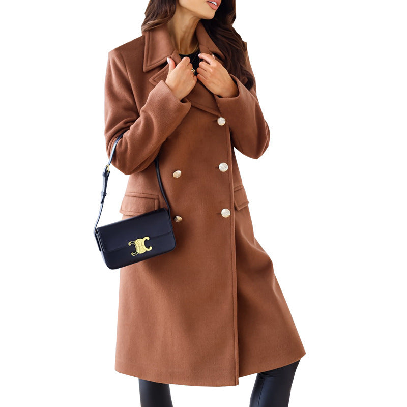 Street-wave Women's Wool Coat - Elegant Warmth, Premium Winter Outerwear for Modern Women