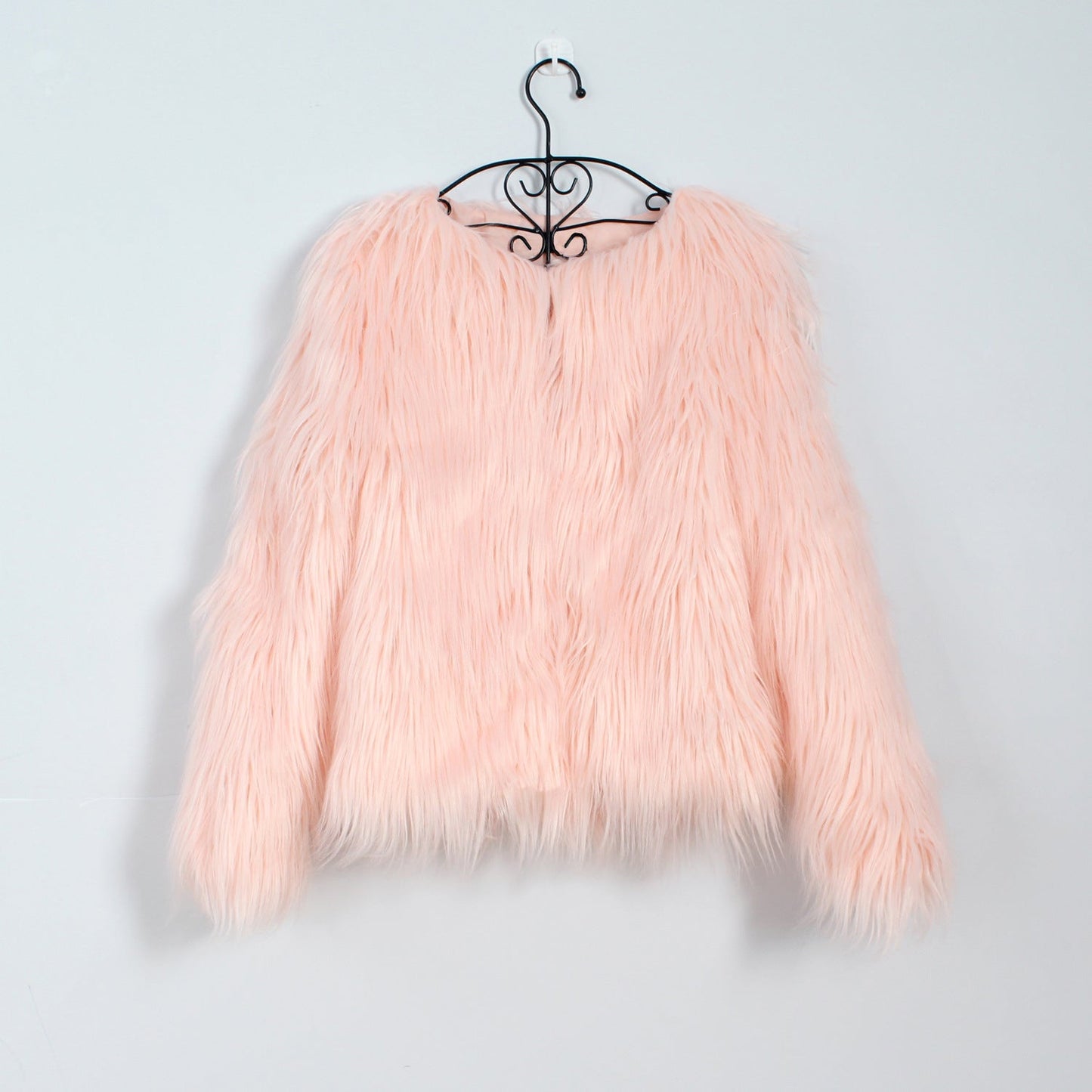 Street-wave Women's Cozy Faux Fur Jacket Fluffy Plush Warmth For Trendy Cold Weather Looks