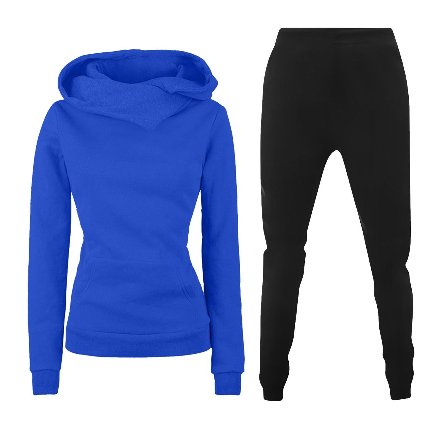 Street-wave Womens Hoodie And Joggers Set For Active Fashionable Women Comfort Fit