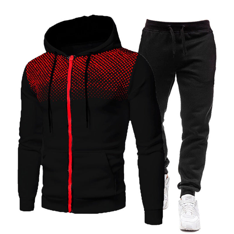 Mens Hoodie And Jogger Set Breathable Streetwave Active