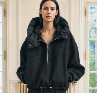 Womens Cozy Fleece Lined Transitional Jacket By Street Wave With Adjustable Hem For Fashionable Women