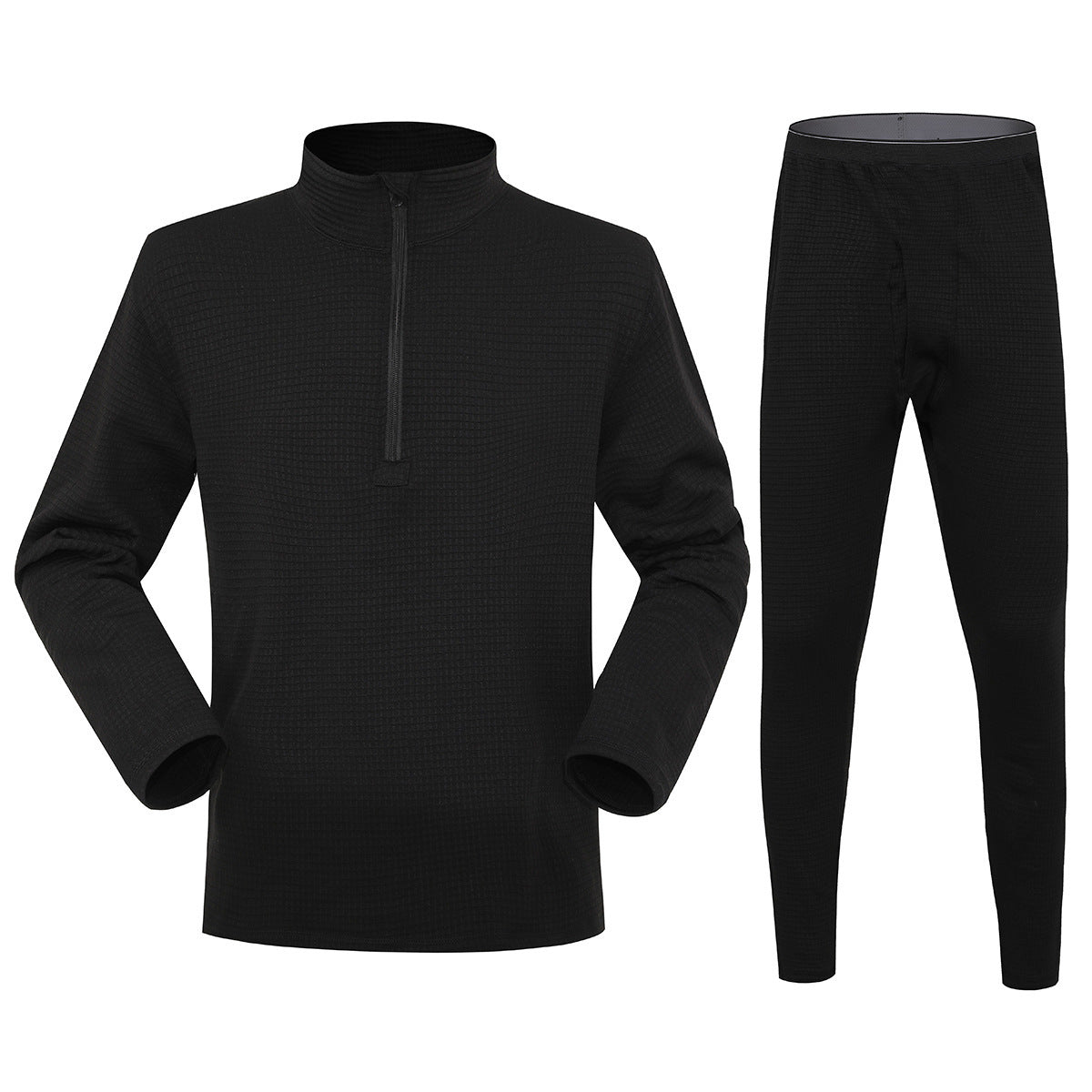 Street-Wave Men's Functional Underwear Set Breathable Moisture-Wicking Base Layer for Active Men
