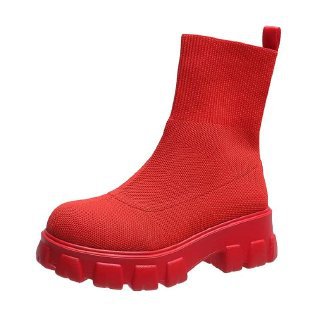 Street-Wave Women Knee High Boots With Thick Platform For All Day Comfort And Style