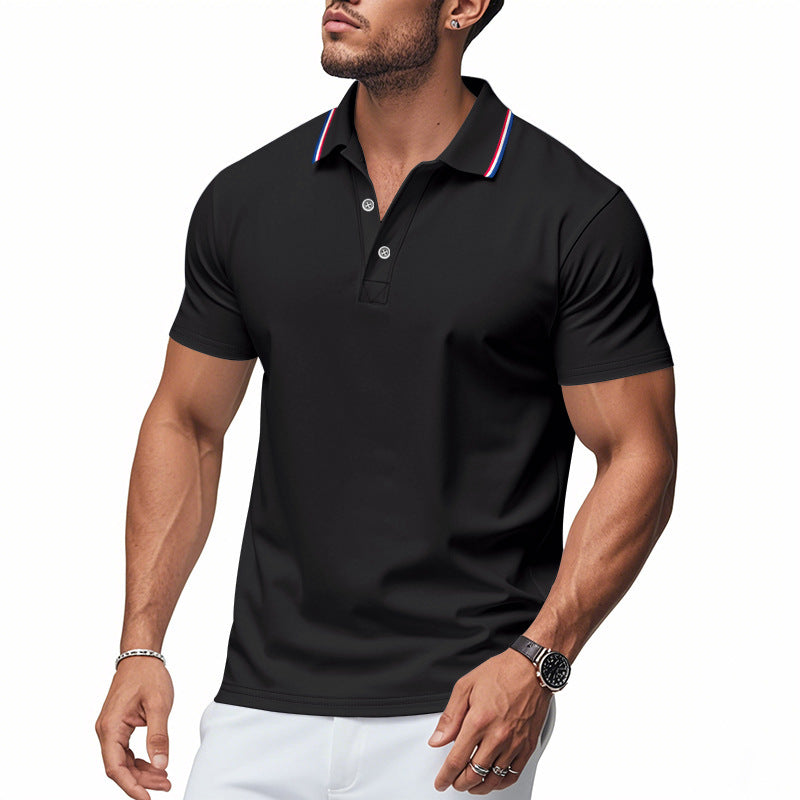Streetwave Mens Polo Shirt With Modern Collar And MoistureWicking Tech For Men Everyday Comfort