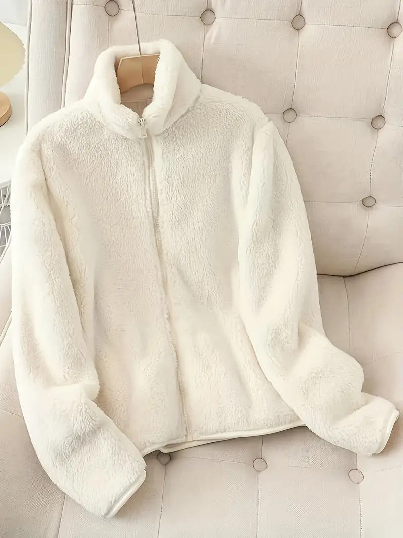 Women's Fleece Jacket Street-Wave Warm Cozy Soft Fleece For Women Everyday Comfort