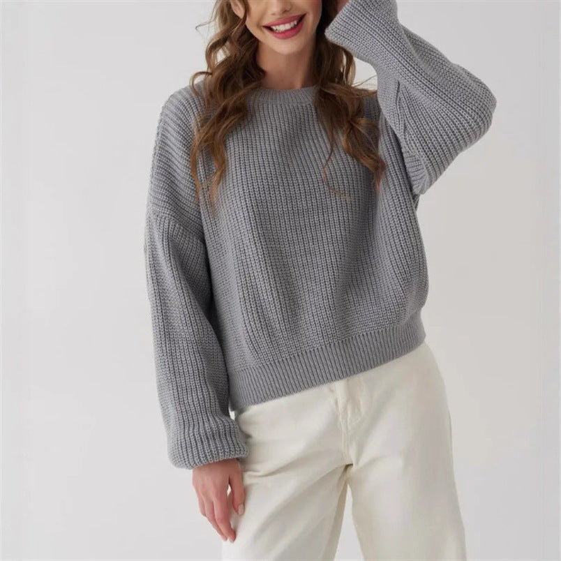 Oversized Knit Sweater Kinsley By Street-Wave Unisex Cozy Comfort