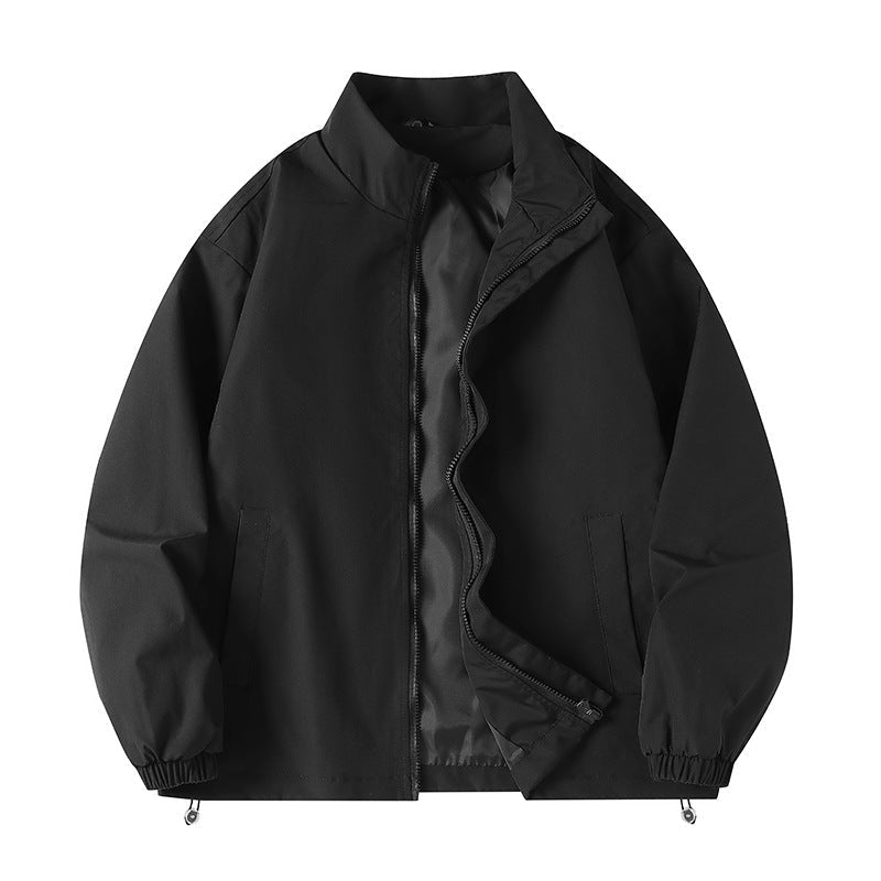 Street Wave Mens Windbreaker Jacket Breathable Windproof Lightweight With Practical Pockets For Men