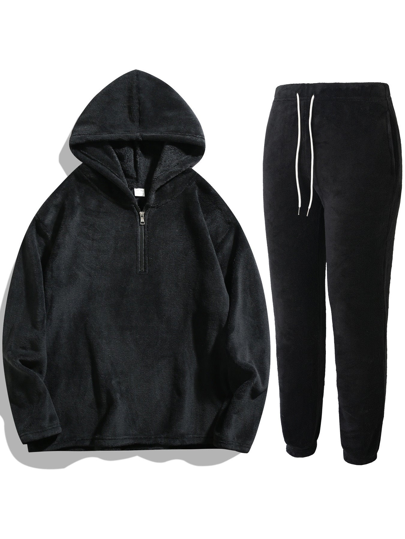 Street Wave Women Cozy Hoodie Set With Soft Plush Fleece For All Day Comfort Lounge Wear