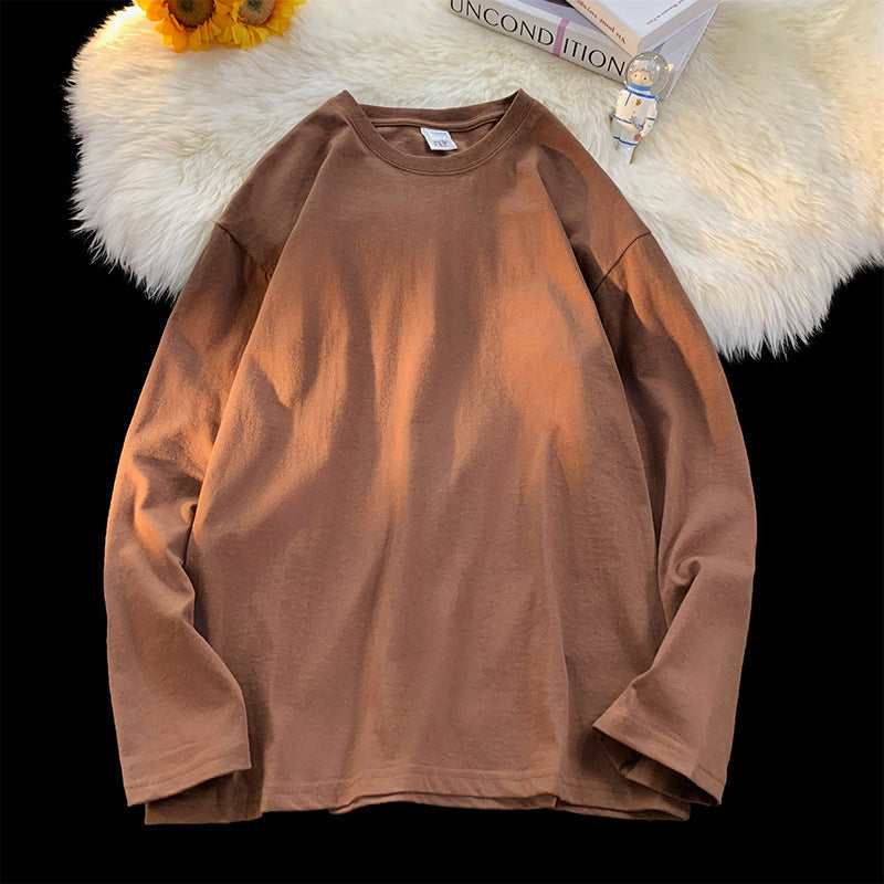 Womens Cotton Long Sleeve Shirt Street Wave Casual Comfort 100 Percent Cotton Soft Breathable Everyday Essential