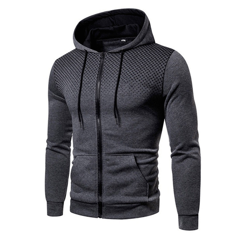 Street-Wave Mens Athletic Hoodie With Breathable Mesh Structure For Active Performance Wear
