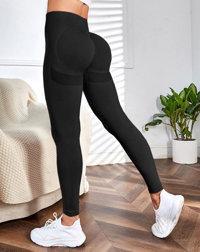 Street-Wave Women's Sport Leggings Breathable High-Waisted Fit for Training and Workouts