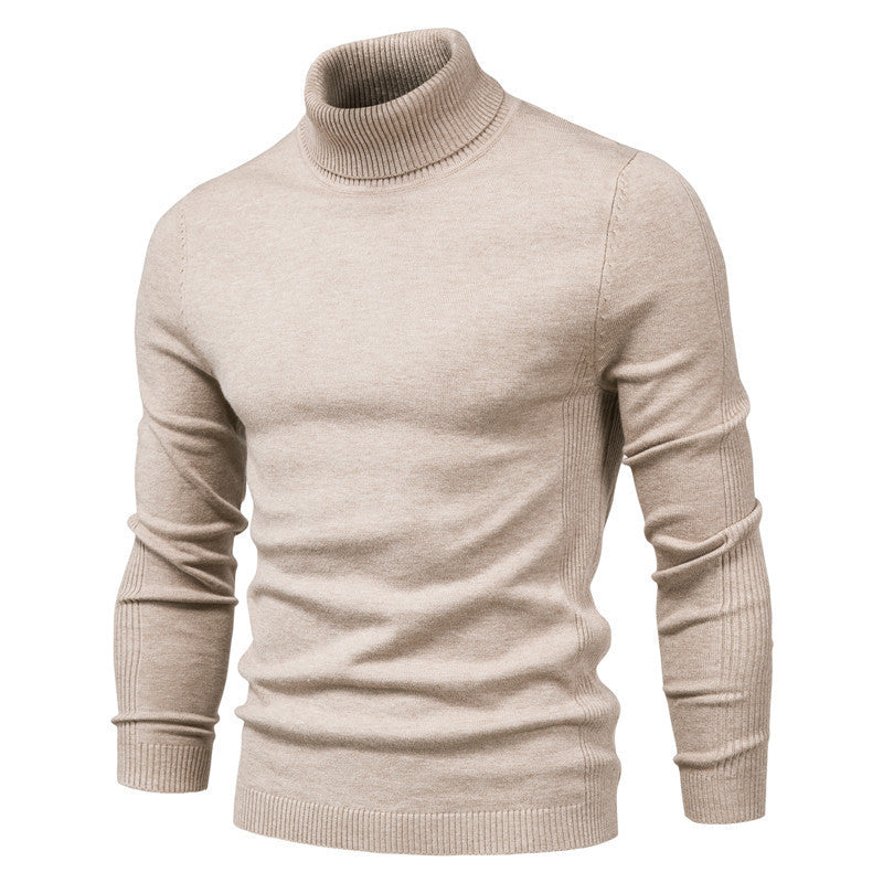 Street-Wave Men's Turtleneck Sweater Elegant Fine Knit For Timeless Comfort And Warmth