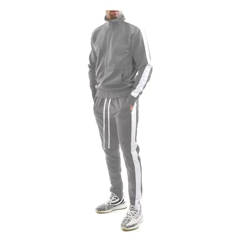 Street-wave Men's Versatile Breathable Athletic Tracksuit for Training and Everyday Casual Wear