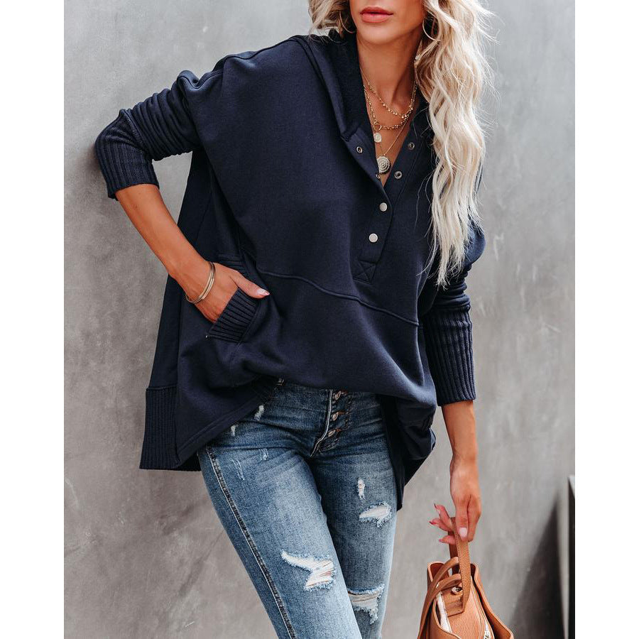 Streetwave Oversized Hoodie For Women Elegant Cozy Pullover With Everyday Comfort And Style