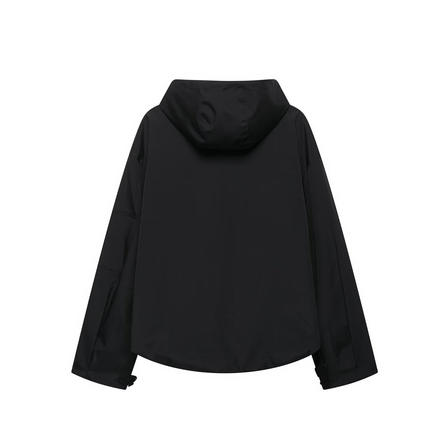 Street-wave Women's Lightweight Anorak Jacket With Practical Pockets Water Repellent For Active Fashion