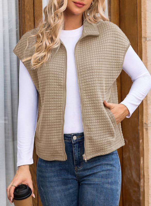 Streetwave Women's Quilted Vest With Comfortable Fit Perfect For Layering In Any Weather