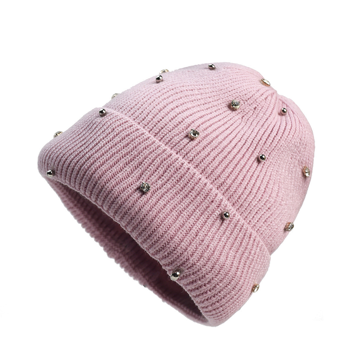 Women's Cozy Beanie with Subtle Shine and Soft Texture