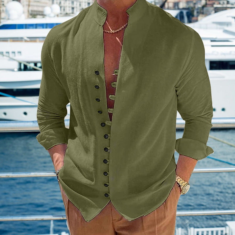 Street-Wave Men's Casual Shirt Light Breathable Comfort for Summer Leisure For Everyday Style