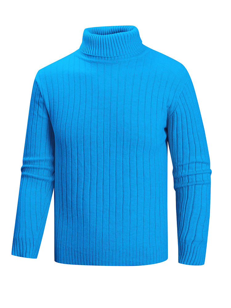 Mens Turtleneck Sweater by Street Wave Premium Fine Knit Soft Cotton Blend Cozy for Cool Weather