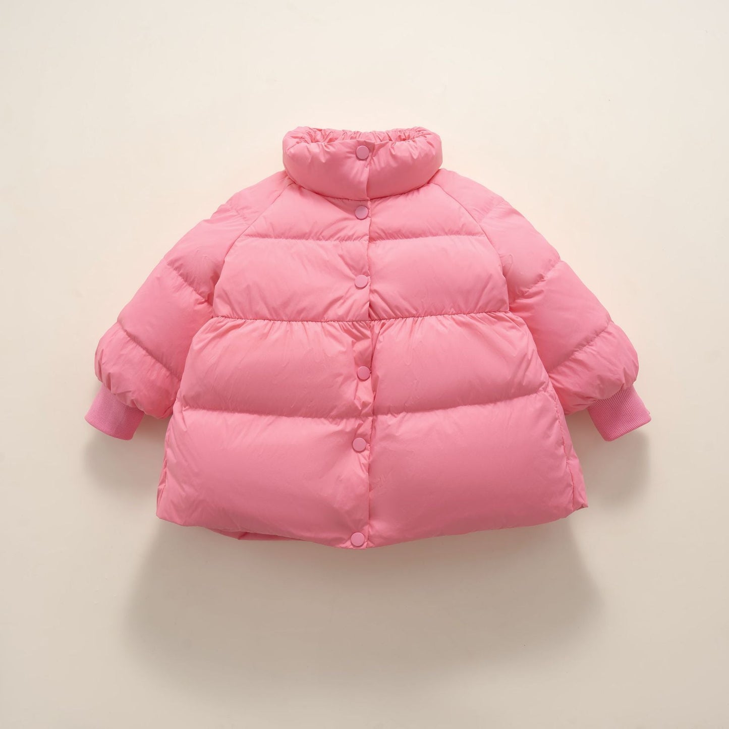 Street-wave Women's Puffer Jacket With High Neck Collar Oversized Winter Coat For Cold Weather