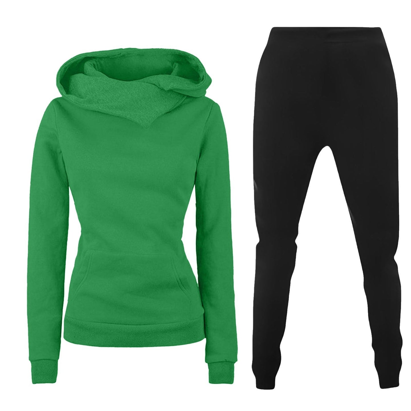 Street-wave Womens Hoodie And Joggers Set For Active Fashionable Women Comfort Fit