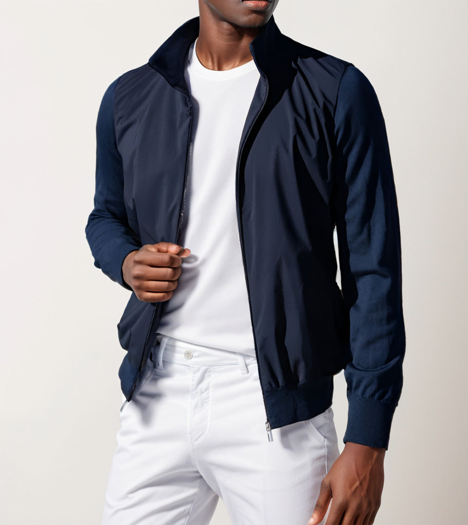 Street-Wave Mens Sporty Transitional Jacket Breathable Lightweight Comfort For Urban Men