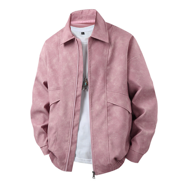 Mens Transitional Jacket Vintage Style With Side Pockets And Elastic Cuffs Streetwave Premium Casual Outerwear