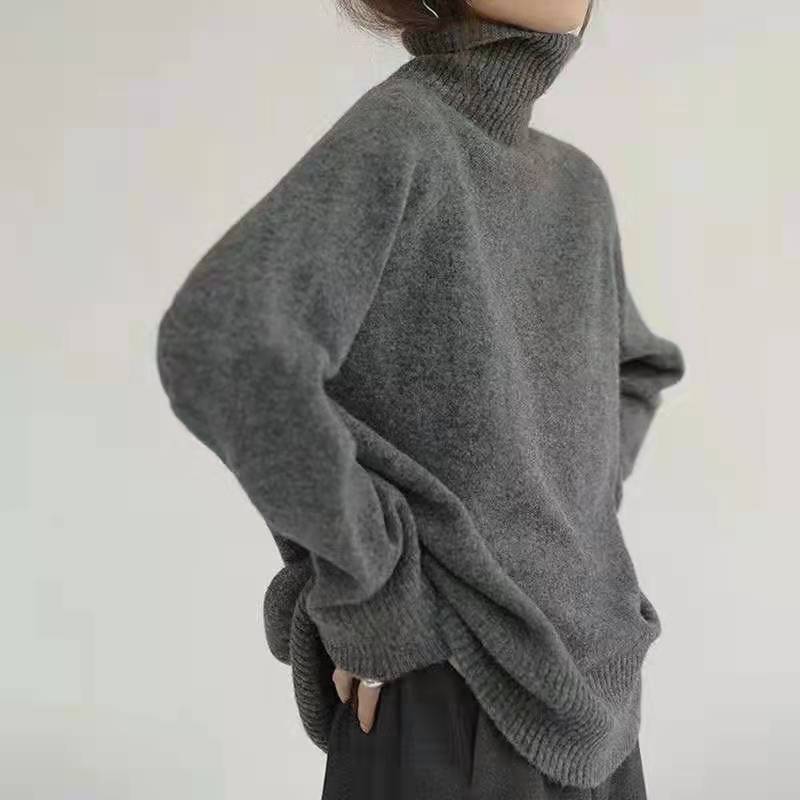 Streetwave Womens Wool Blend Turtleneck Sweater Cozy Warmth For Everyday Casual Wardrobe Essential