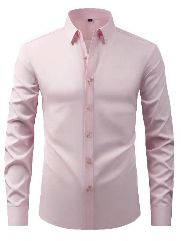 Men's Long Sleeve Shirt With Innovative Cut And Modern Design Street-wave For Modern Men