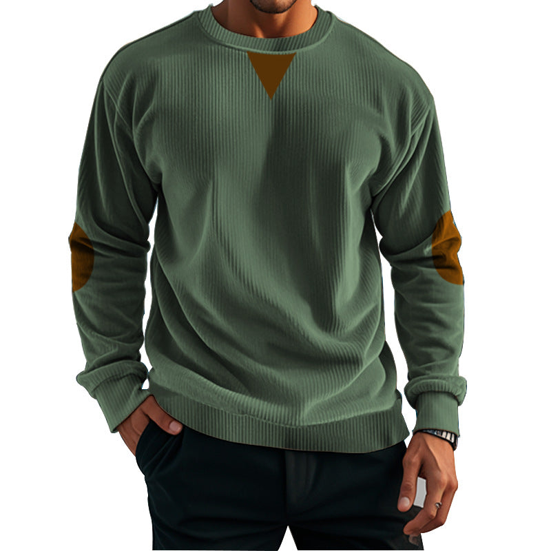 Street-wave Men's Comfortable Structured Fleece Pullover For Warmth And Style All-Season Comfort