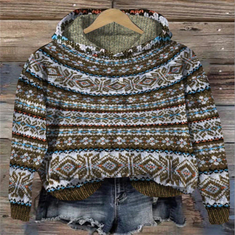 Streetwave Womens Hoodie Sweatshirt Mia Cozy Soft Warmth Pilling Resistant Unique Print For Women
