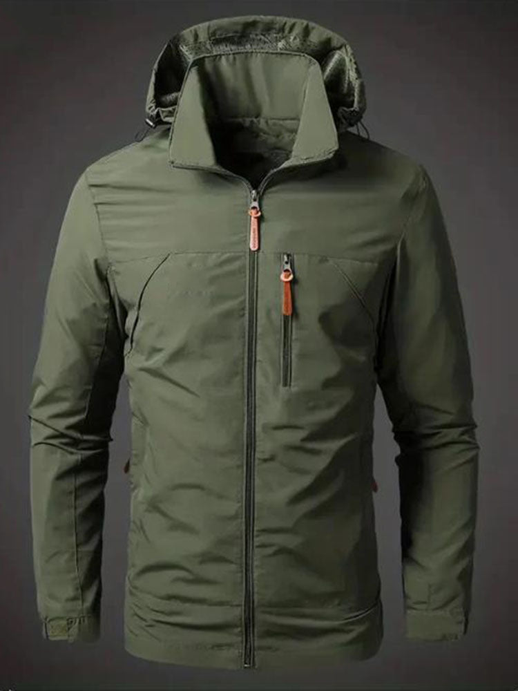 Street-Wave Mens Lightweight Functional Jacket Breathable Windproof Water Resistant Outdoor Gear