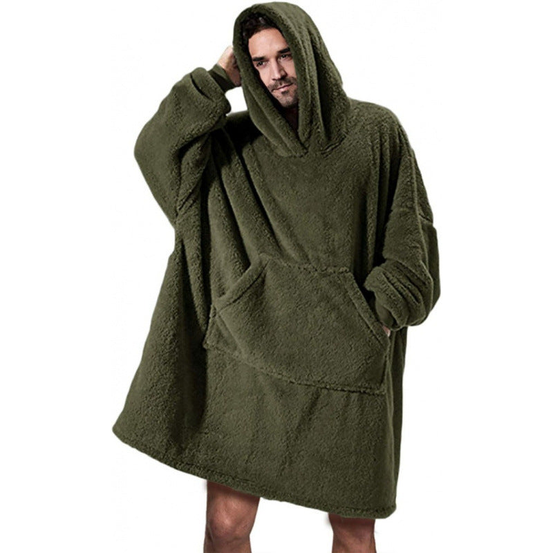 Streetwave Cozy Oversized Fleece Hoodie Jacket For Women With Kangaroo Pocket Ultra Soft Comfort