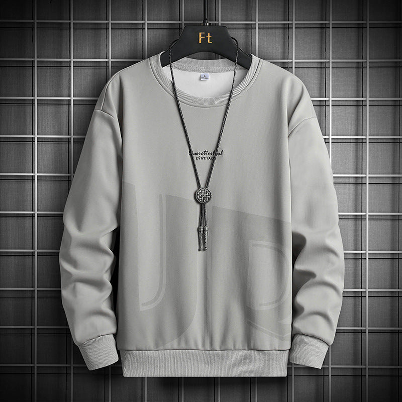 Street-wave Mens Sweatshirt With Modern Graphic Design For Men Comfort And Style