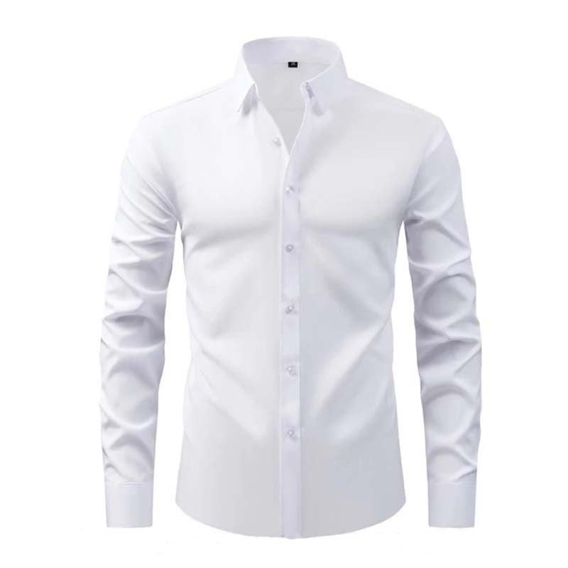 Men's Long Sleeve Shirt With Innovative Cut And Modern Design Street-wave For Modern Men