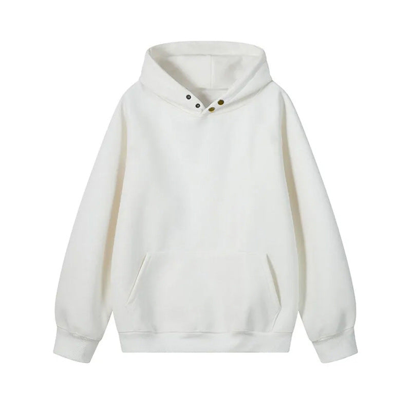 Streetwave Womens Hoodie With Innovative Cut And Snap Buttons For Modern Comfort