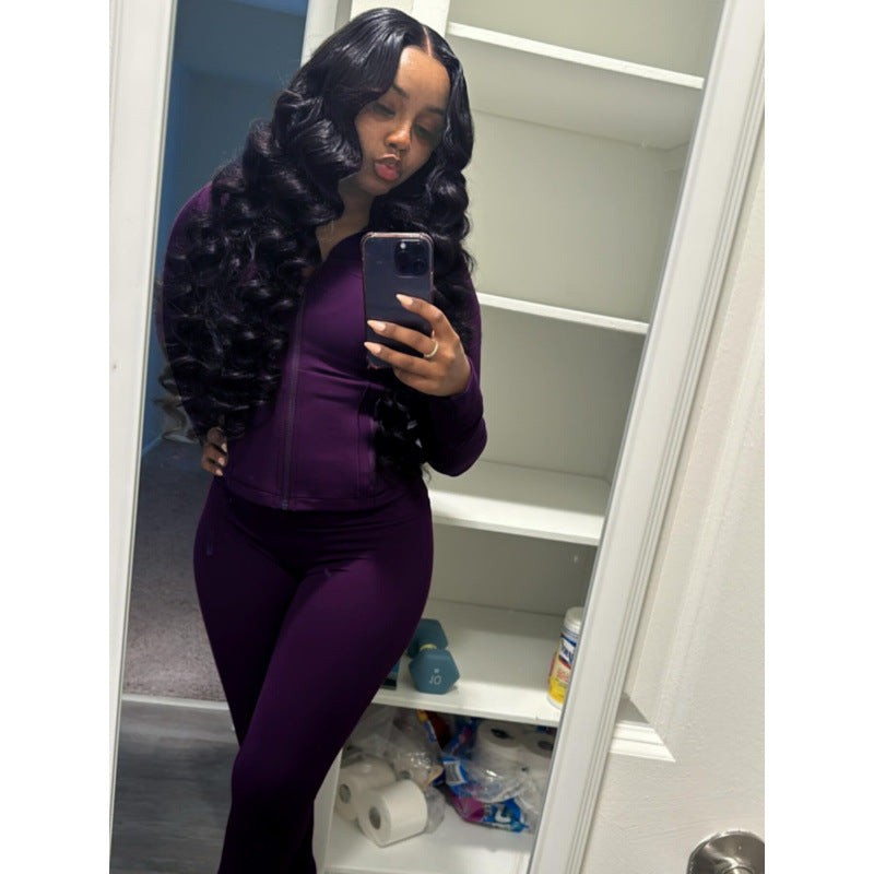 Streetwave Women Bodycon Jumpsuit With High Collar And Full Zip For Versatile Streetwear And Breathable Comfort