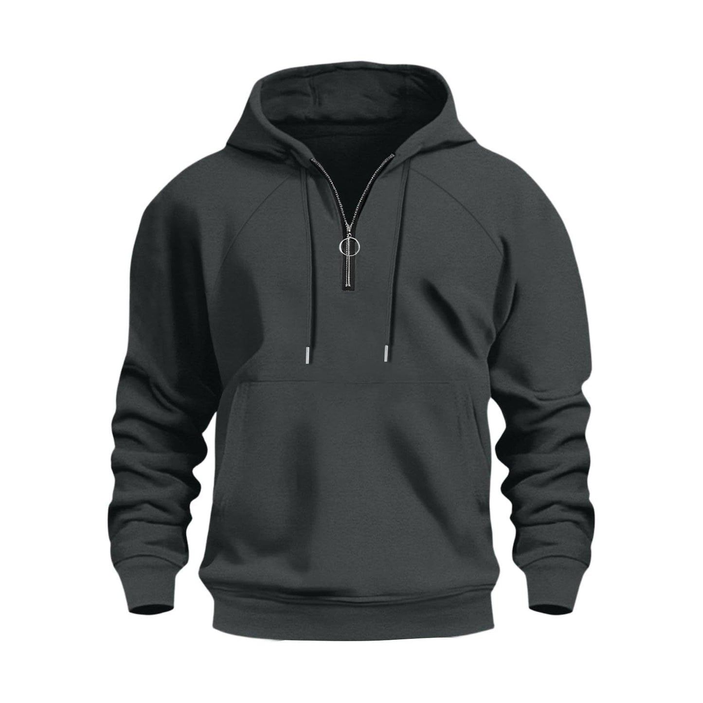 Men's Functional Half Zip Hoodie Street-Wave Premium Comfort For Active Men And Athletes