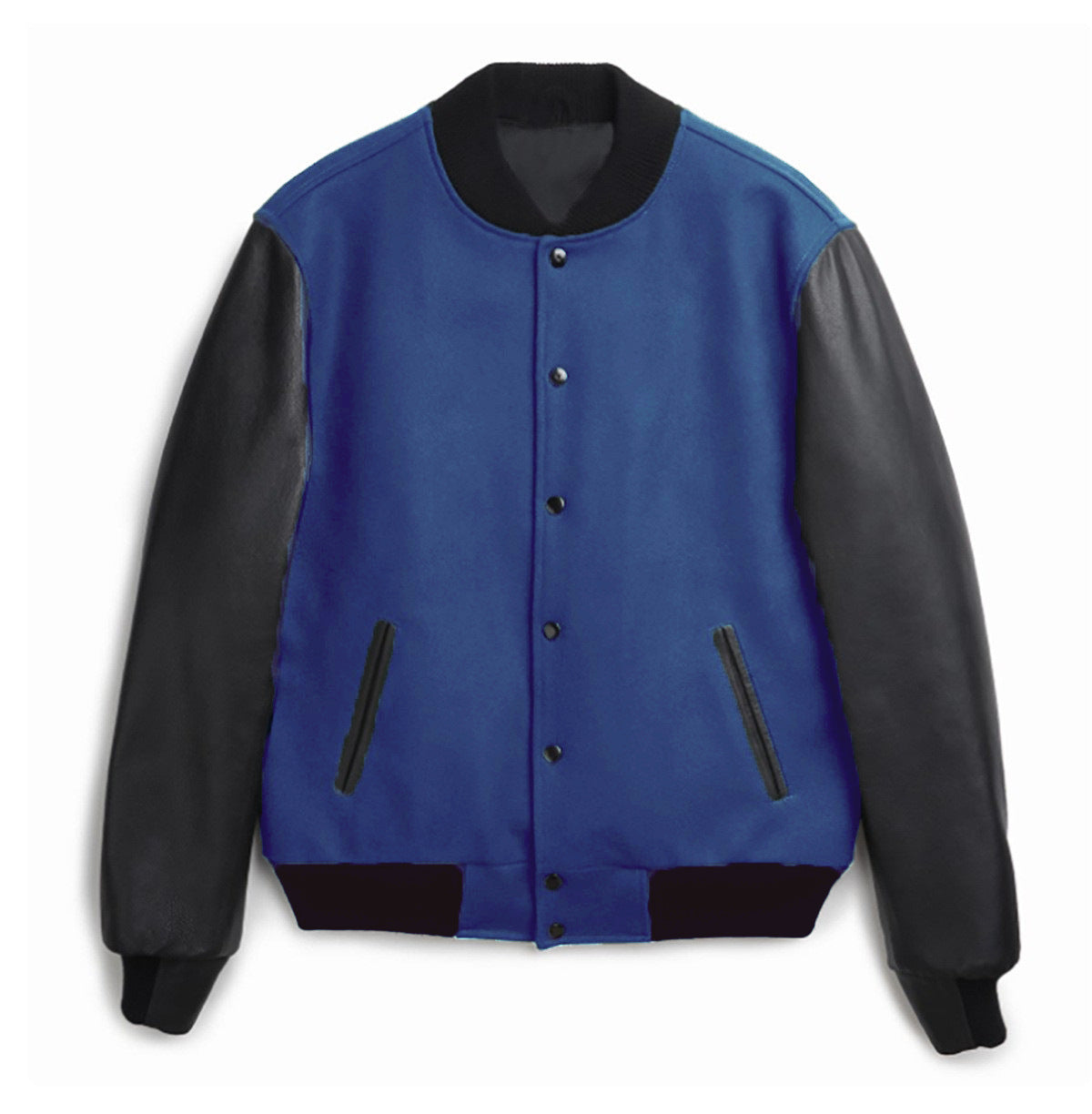 Street Wave Womens Trendy Baseball Jacket With Leather Sleeves And Practical Pockets