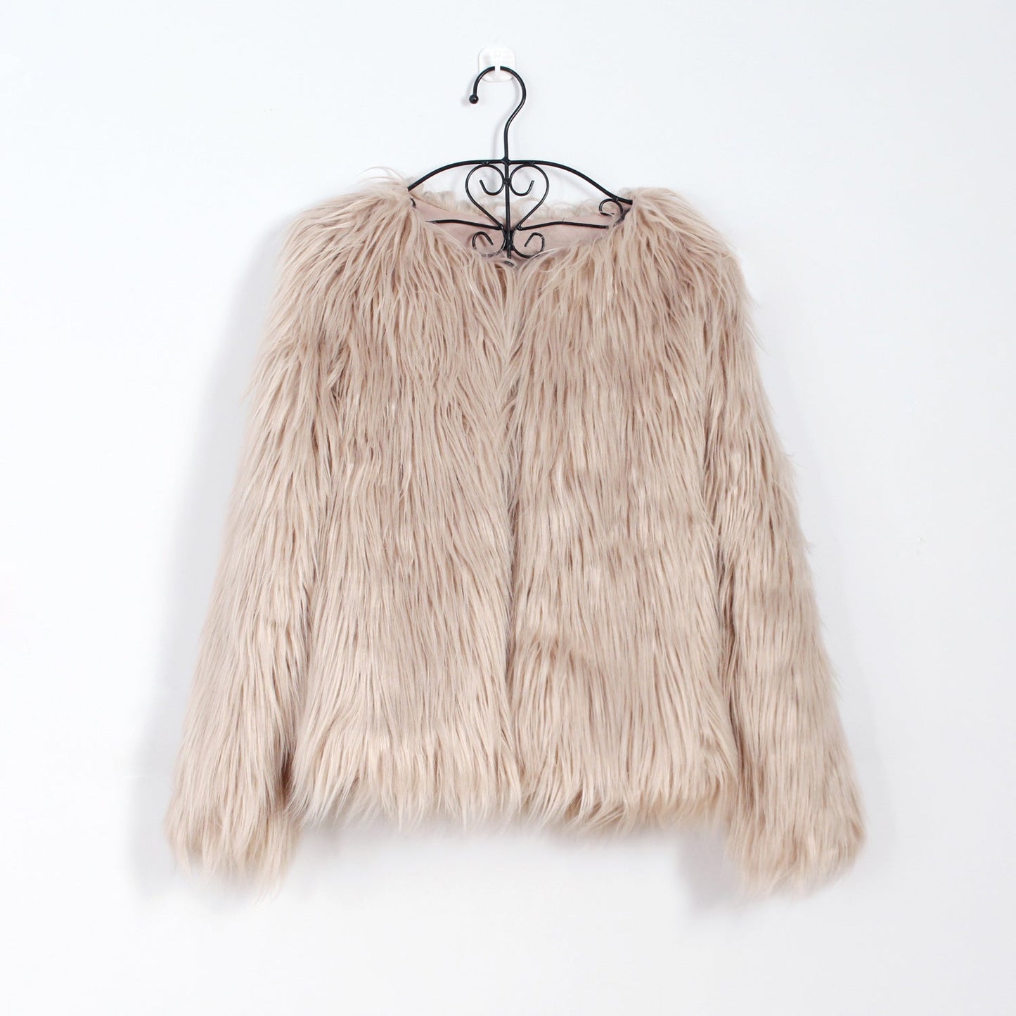 Street-wave Women's Cozy Faux Fur Jacket Fluffy Plush Warmth For Trendy Cold Weather Looks