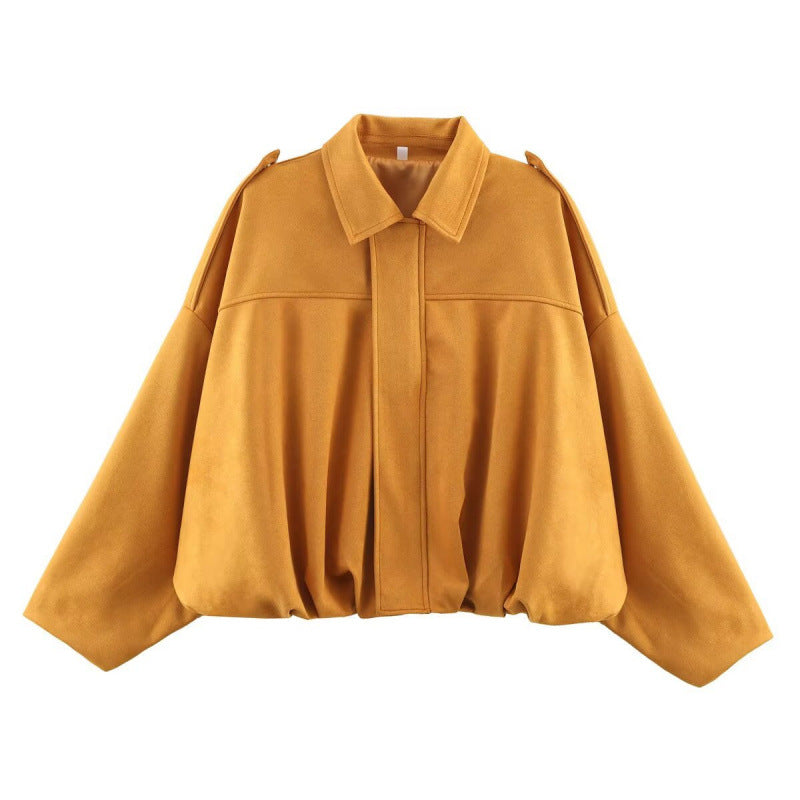 Street-wave Women's Transitional Jacket With Soft Comfort And Oversized Fit For Modern Everyday Wear