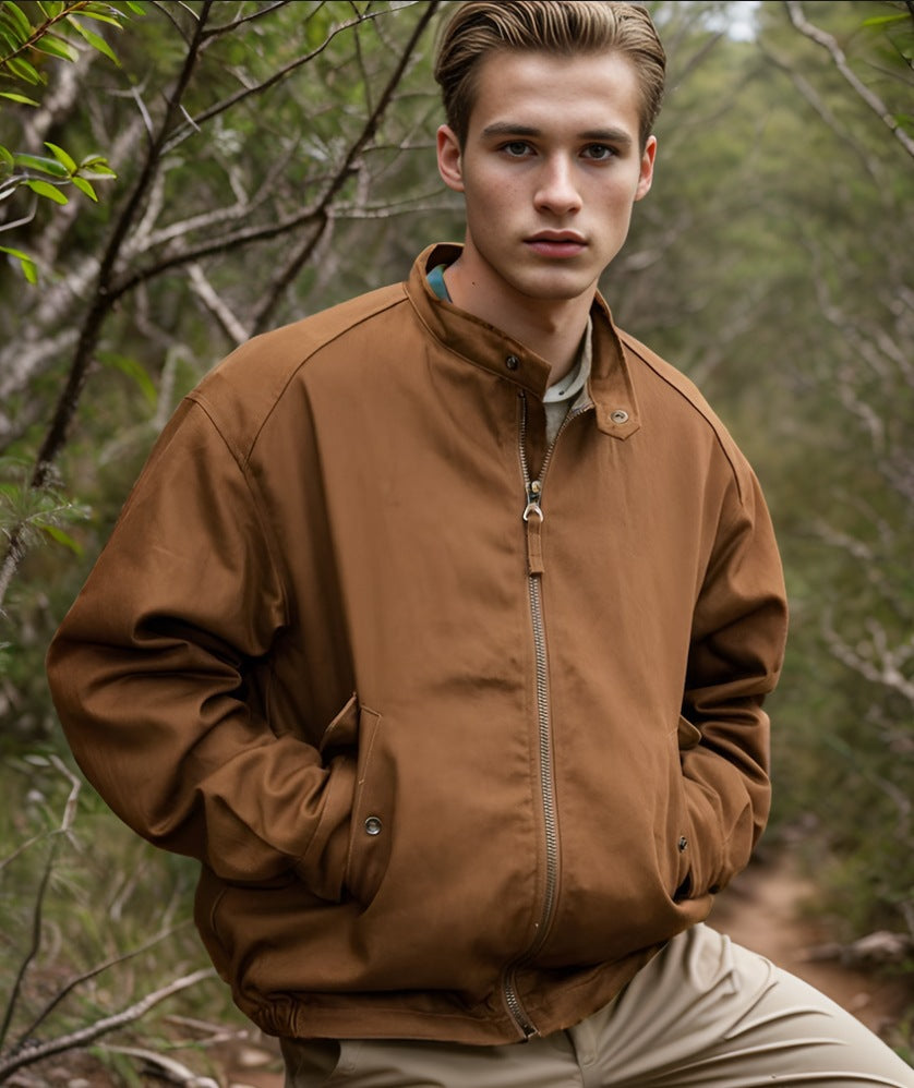 Streetwave Men's Versatile Outdoor Jacket With Practical Pockets Weatherproof Material For Adventurers