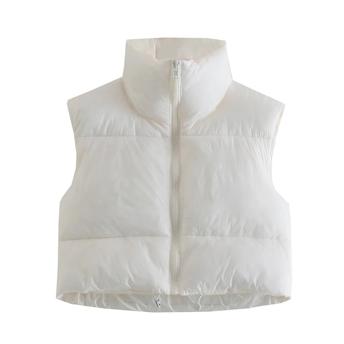 Street-wave Womens Puffer Vest With High Collar Lightweight Warmth For Women All Season