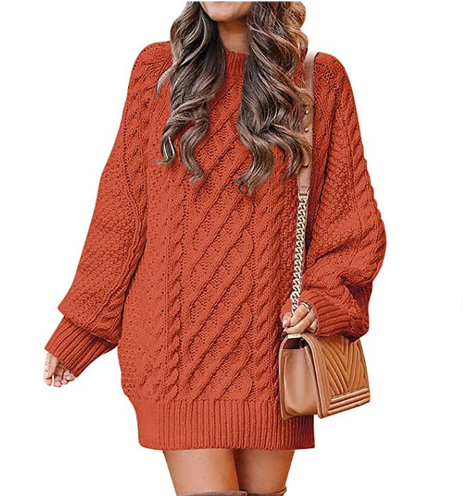 Street-Wave Women's Cable Knit Sweater With Relaxed Fit Soft Breathable Knit For Cozy Daily Wear