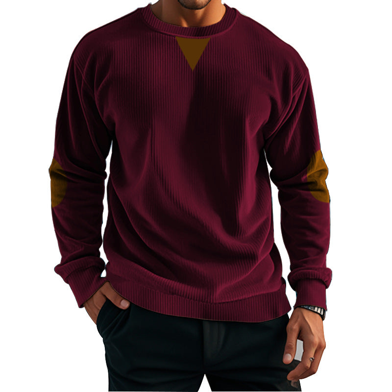 Street-wave Men's Comfortable Structured Fleece Pullover For Warmth And Style All-Season Comfort